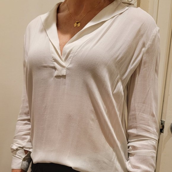 James Perse blouse women's size 1 WITH TAGS - Picture 1 of 7
